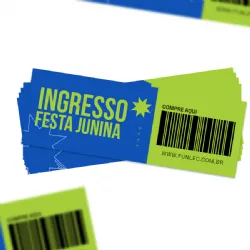 Ingresso Festa Junina - Raul Sans de Matos